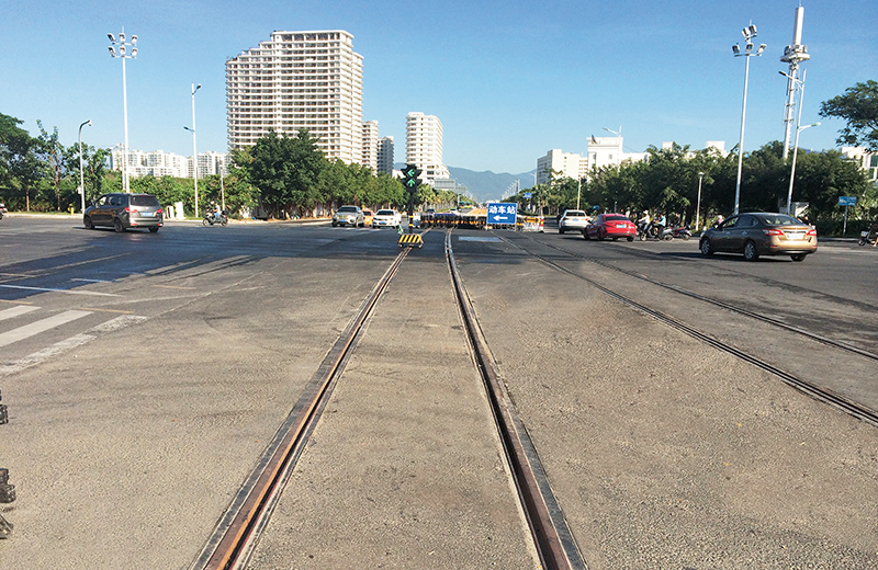 應用于三亞有軌電車項目